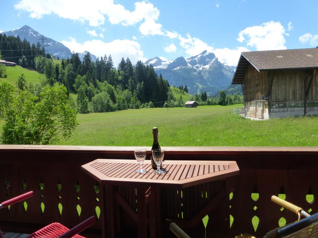 Casa Antica Daire Gstaad Dış mekan fotoğraf